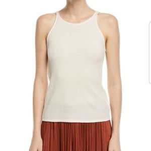 Elizabeth and James Waffle Knit Tank Size Medium